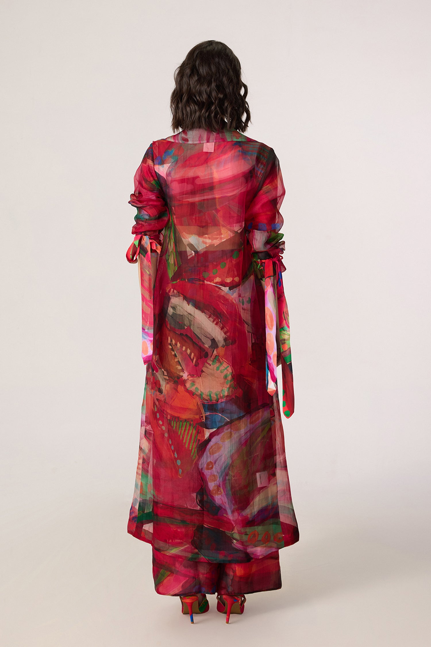 Belen Trench, Zavi Blouse, Vellora Trousers