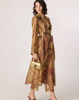 Belen Trench, Arleth Bralette, Vellora Trousers
