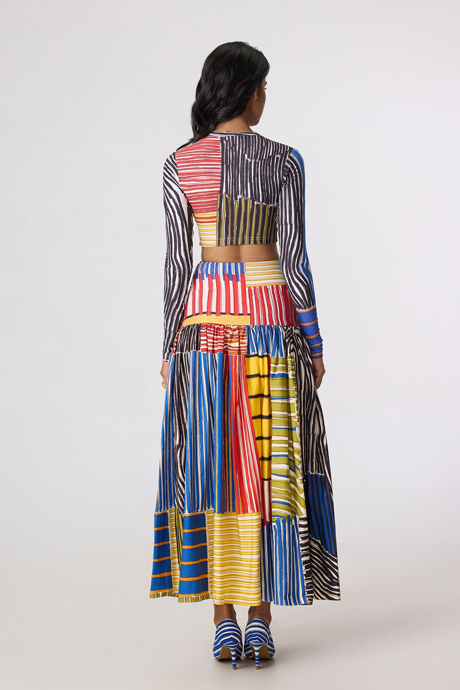 Zavi Blouse, Jsper Skirt
