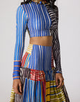 Zavi Blouse, Jsper Skirt