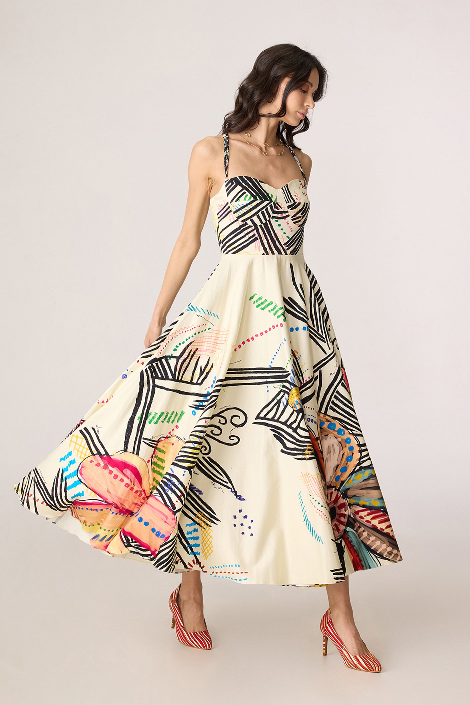 Marilyn Dress - Multicolor
