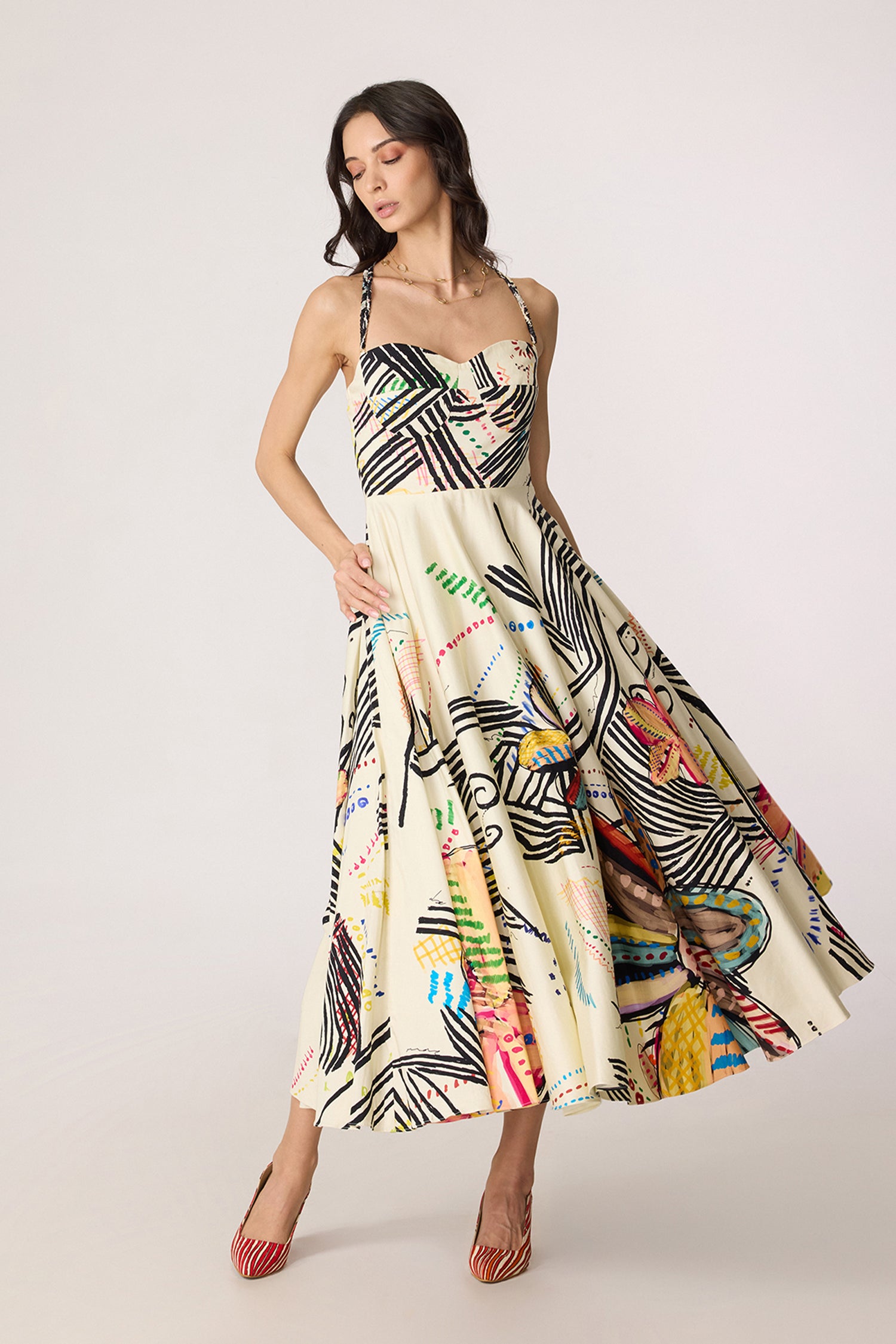 Marilyn Dress - Multicolor