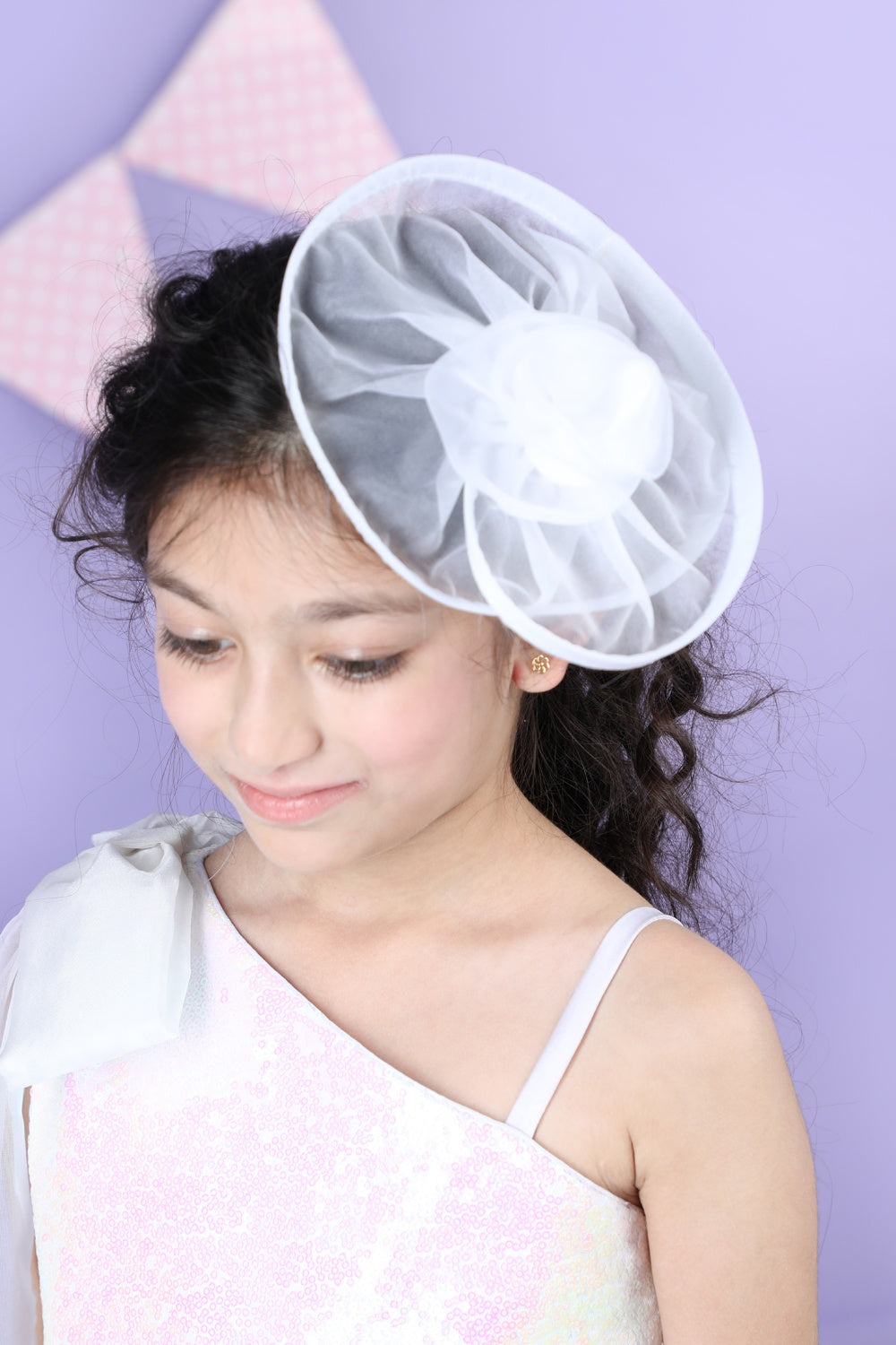 Rainbow Sequin Jumpsuit with One Side Strap and Detachable Skirt