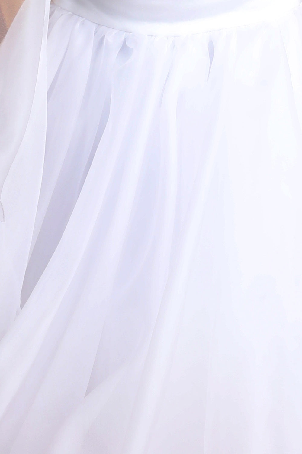 Heavy Embroidered Blouse with Organza Lehenga