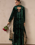 Jade Night Velvet Suit Set