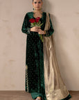 Jade Night Velvet Suit Set