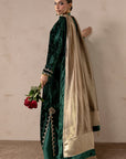 Jade Night Velvet Suit Set