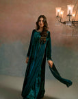 Evara Flow Velvet Suit Set