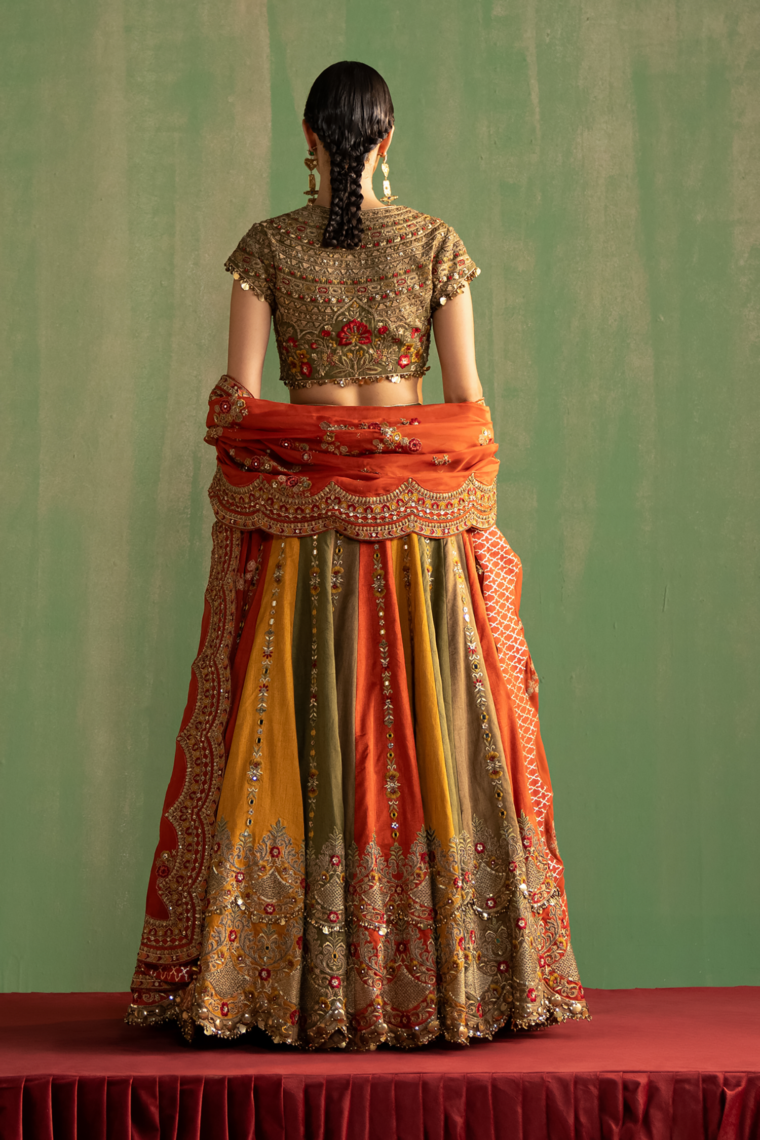 Arohi Multi Color Lehenga Set